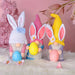 Wholesale Easter Bunny Holding Egg Doll Faceless Old Man Dwarf Doll Fabric Ornament JDC-OS-GangL004 Ornaments 港恋 Wholesale Jewelry JoyasDeChina Joyas De China