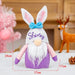 Wholesale Easter Bunny Non Woven Doll Sewing Ornament JDC-OS-GangL018 Ornaments 港恋 purple Wholesale Jewelry JoyasDeChina Joyas De China