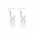 Wholesale Easter Carrot Rabbit Earrings JDC-ES-XUEP008 Earrings 雪帕 white Wholesale Jewelry JoyasDeChina Joyas De China