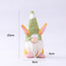 Wholesale Easter Faceless Doll Fabric Filled Cotton Ornament JDC-OS-GangL006 Ornaments 港恋 green Wholesale Jewelry JoyasDeChina Joyas De China