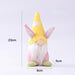 Wholesale Easter Faceless Doll Fabric Filled Cotton Ornament JDC-OS-GangL006 Ornaments 港恋 yellow Wholesale Jewelry JoyasDeChina Joyas De China