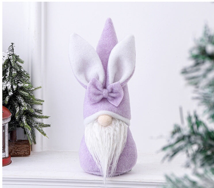 Wholesale Easter Faceless Doll Rabbit Doll Nonwoven Ornament JDC-OS-GangL014 Ornaments 港恋 Wholesale Jewelry JoyasDeChina Joyas De China