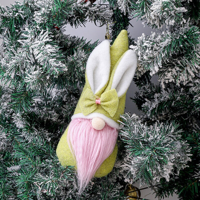 Wholesale Easter Faceless Doll Rabbit Doll Nonwoven Ornament JDC-OS-GangL014 Ornaments 港恋 Wholesale Jewelry JoyasDeChina Joyas De China