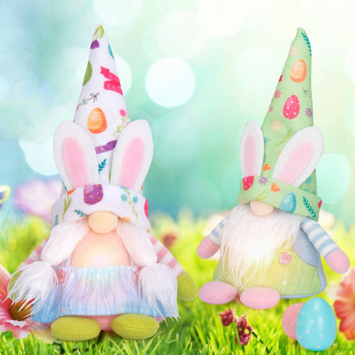 Wholesale Easter Polyester Fabric Faceless Doll Rabbit Light Ornament JDC-OS-YiX001 Ornaments 宜馨 Wholesale Jewelry JoyasDeChina Joyas De China