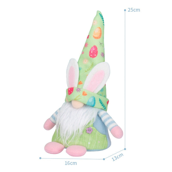 Wholesale Easter Polyester Fabric Faceless Doll Rabbit Light Ornament JDC-OS-YiX001 Ornaments 宜馨 Wholesale Jewelry JoyasDeChina Joyas De China