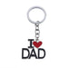 Wholesale Father's Day Mother's Day Alloy Keychain JDC-KC-TianG001 Keychains 天高 YSK077-DAD Wholesale Jewelry JoyasDeChina Joyas De China