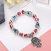 Wholesale Fatima Palm Demon Eye Alloy Bracelet JDC-BT-Daiq001 Bracelet 黛茜 Wholesale Jewelry JoyasDeChina Joyas De China