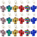 Wholesale Fish Scale Sequins PET Alloy Keychain JDC-KC-DY010 Keychains 围颂 Wholesale Jewelry JoyasDeChina Joyas De China