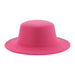 Wholesale flat hat woolen wide brim hat JDC-FH-Guanchuan006 Fashionhat 冠川 Wholesale Jewelry JoyasDeChina Joyas De China