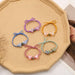 Wholesale geometric color hair rope JDC-HS-Yongh005 Hair Scrunchies 永恒 Wholesale Jewelry JoyasDeChina Joyas De China