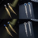 Wholesale geometric multilayer crystal tassel earrings JDC-ES-Sideng031 Earrings 思登 Wholesale Jewelry JoyasDeChina Joyas De China