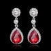 Wholesale glass rhinestone alloy earrings JDC-ES-GSDB006 Earrings 丹比华比 Wholesale Jewelry JoyasDeChina Joyas De China