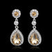 Wholesale glass rhinestone alloy earrings JDC-ES-GSDB006 Earrings 丹比华比 Wholesale Jewelry JoyasDeChina Joyas De China