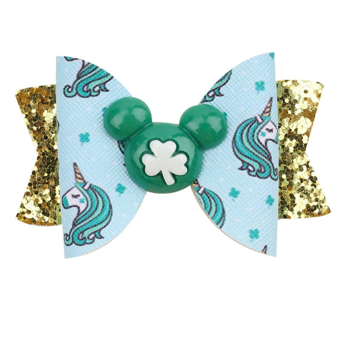 Wholesale Glitter Bow Kids Hair Clips JDC-HC-Danzuo031 Hair Clips 丹左 Wholesale Jewelry JoyasDeChina Joyas De China