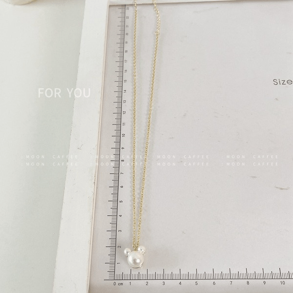 Wholesale Gold Pearl Necklace (F)JDC-NE-Jiaj002 necklaces 嘉静 Wholesale Jewelry JoyasDeChina Joyas De China