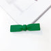 Wholesale Green Bow Plastic Resin Hair Clip Hair Rope JDC-HC-Jiax007 Hair Clips 佳芯 2420 Wholesale Jewelry JoyasDeChina Joyas De China