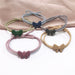 Wholesale green rubber hair bands JDC-HS-Jiax011 Hair Scrunchies 佳芯 Wholesale Jewelry JoyasDeChina Joyas De China