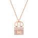 Wholesale H letter alloy necklace JDC-NE-Jiaow010 Necklaces 娇婉 Wholesale Jewelry JoyasDeChina Joyas De China