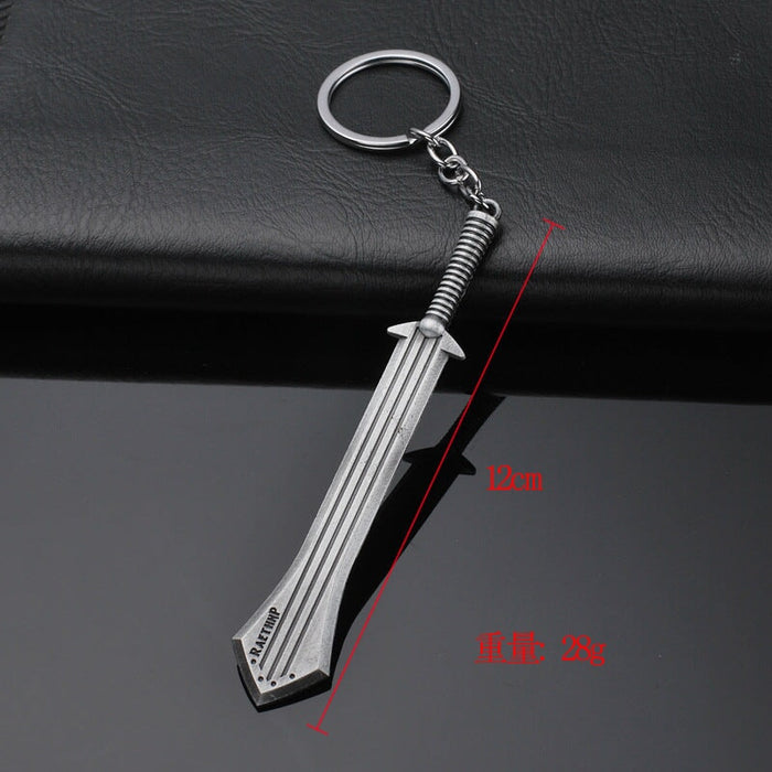 Wholesale Hammer Zinc Alloy Keychain (F) MOQ≥2 JDC-KC-XinS008 Keychains 新尚 jian gun color Wholesale Jewelry JoyasDeChina Joyas De China