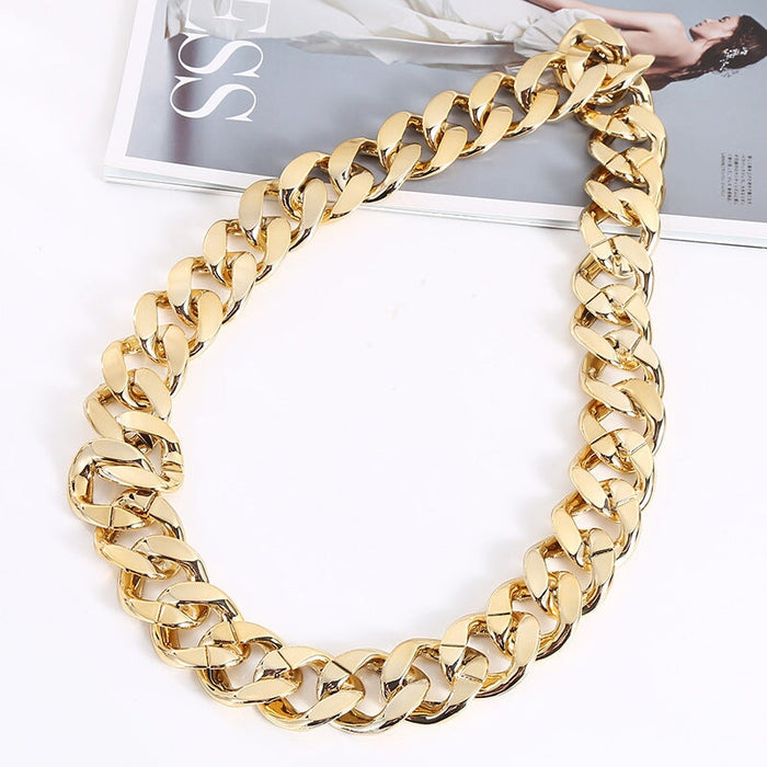 Wholesale Hip Hop Punk Alloy Necklace Glasses Ring Bracelet Suit JDC-ST-YDF001 Suit 创易东方 Wholesale Jewelry JoyasDeChina Joyas De China