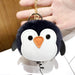 Wholesale Imitation Rabbit Fur TPU Leather Penguin Hair Ball Pendant Pom Pom Keychain JDC-KC-FRun001 Keychains 飞润 navy OPP Wholesale Jewelry JoyasDeChina Joyas De China