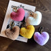 Wholesale Imitation Rex Rabbit Fur Heart Pom Pom Keychain JDC-KC-FeiRun024 Keychains 飞润 Wholesale Jewelry JoyasDeChina Joyas De China