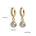 Wholesale INS Wind Geometric Water Drop Rhinestone Celi Earrings JDC-ES-Ruol005 Earrings 若龙 Wholesale Jewelry JoyasDeChina Joyas De China