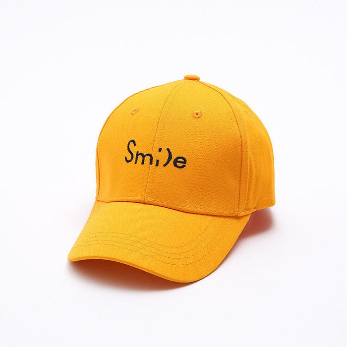 Wholesale Kids Baseball Hat Cotton Shade Hip Hop Hat JDC-FH-Qiuj011 Fashionhat 秋婕 yellow adjustable(48-54cm) Wholesale Jewelry JoyasDeChina Joyas De China