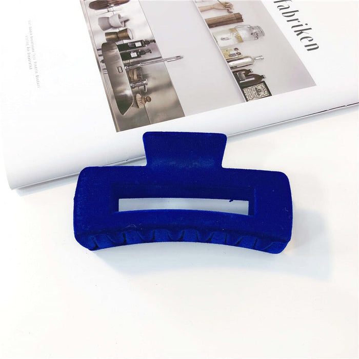 Wholesale Klein Blue Plastic Resin Hair Clip Hair Rope Headband JDC-HC-Jiax004 Hair Clips 佳芯 Wholesale Jewelry JoyasDeChina Joyas De China