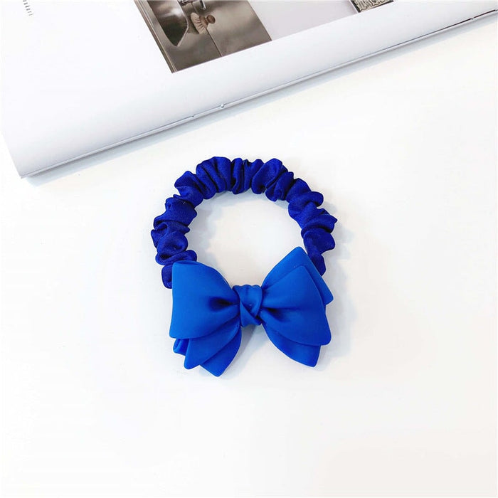 Wholesale Klein Blue Plastic Resin Hair Clip Hair Rope Headband JDC-HC-Jiax004 Hair Clips 佳芯 Wholesale Jewelry JoyasDeChina Joyas De China