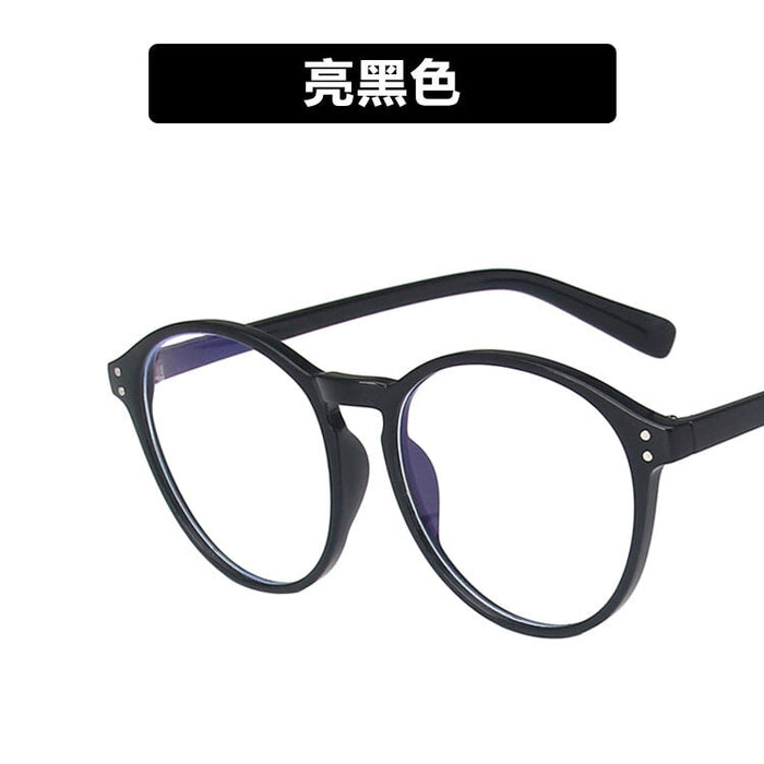 Wholesale Large Frame Rice Nail PC Glasses Frame Flat Mirror JDC-SG-PLS007 Sunglasses 普琳丝 Wholesale Jewelry JoyasDeChina Joyas De China