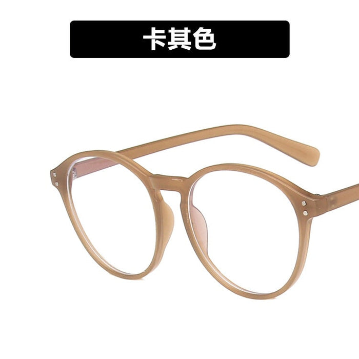 Wholesale Large Frame Rice Nail PC Glasses Frame Flat Mirror JDC-SG-PLS007 Sunglasses 普琳丝 Wholesale Jewelry JoyasDeChina Joyas De China