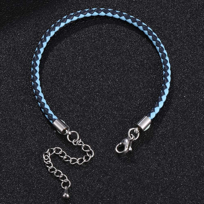 Wholesale Leather Stainless Steel Bracelet JDC-BT-RShen029 Bracelet 日盛 Wholesale Jewelry JoyasDeChina Joyas De China