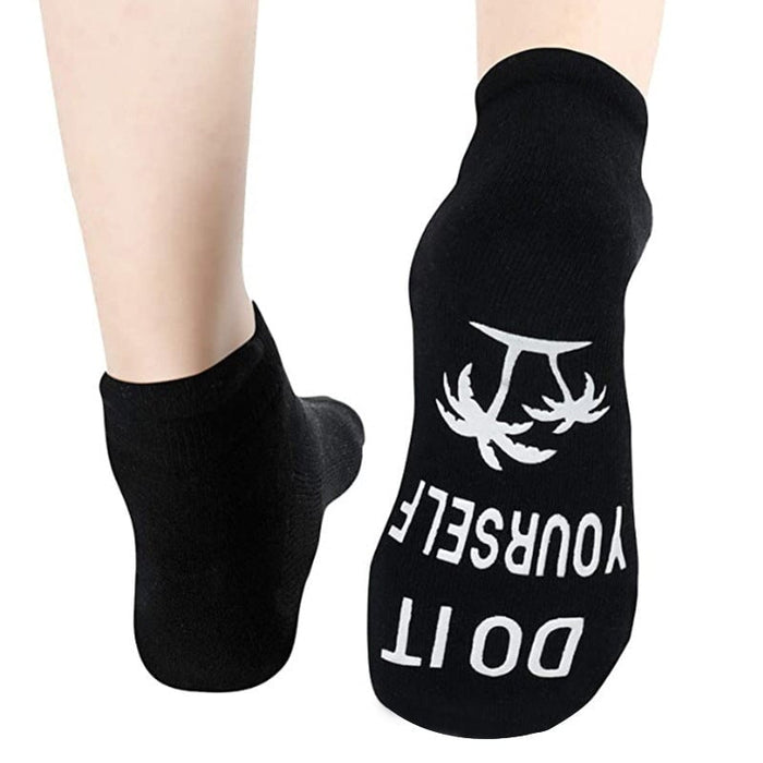 Wholesale leisure sports socks cotton socks sole letters non-slip dispensing floor socks Socks JoyasDeChina Wholesale Jewelry JoyasDeChina Joyas De China
