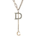 Wholesale letter D word short sweater alloy necklace JDC-NE-Jiaow002 Necklaces 娇婉 Wholesale Jewelry JoyasDeChina Joyas De China