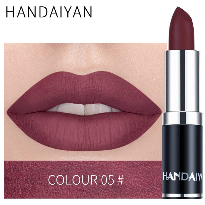 Wholesale matte haze velvet moisturizing matte lipstick JDC-MK-HDY004 lipstick 韩黛妍 5# Wholesale Jewelry JoyasDeChina Joyas De China