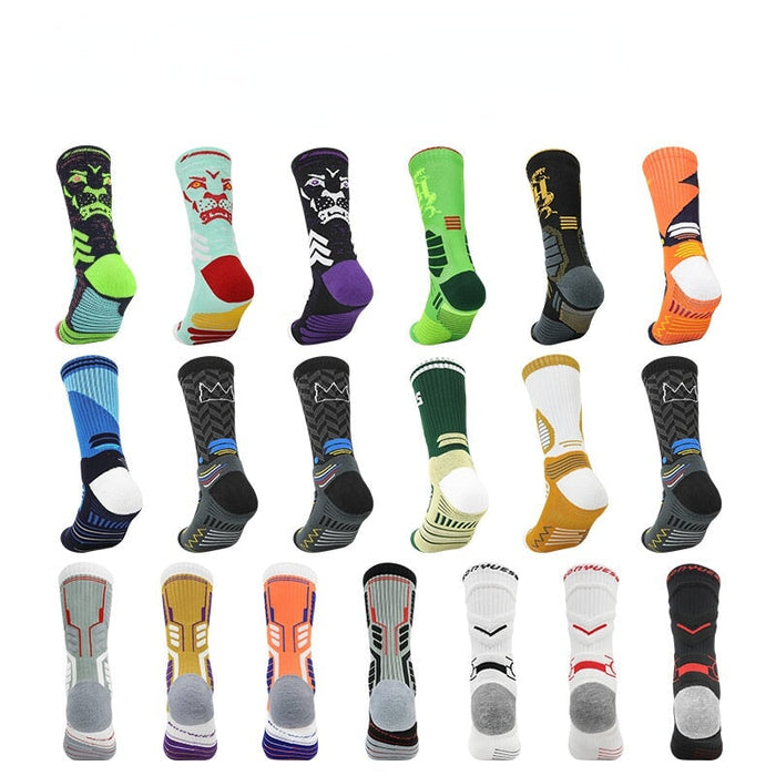 Wholesale Men's Basketball Socks Cotton Mid-Length Socks Sports Socks JDC-SK-LingTu012 Sock 领途 Wholesale Jewelry JoyasDeChina Joyas De China