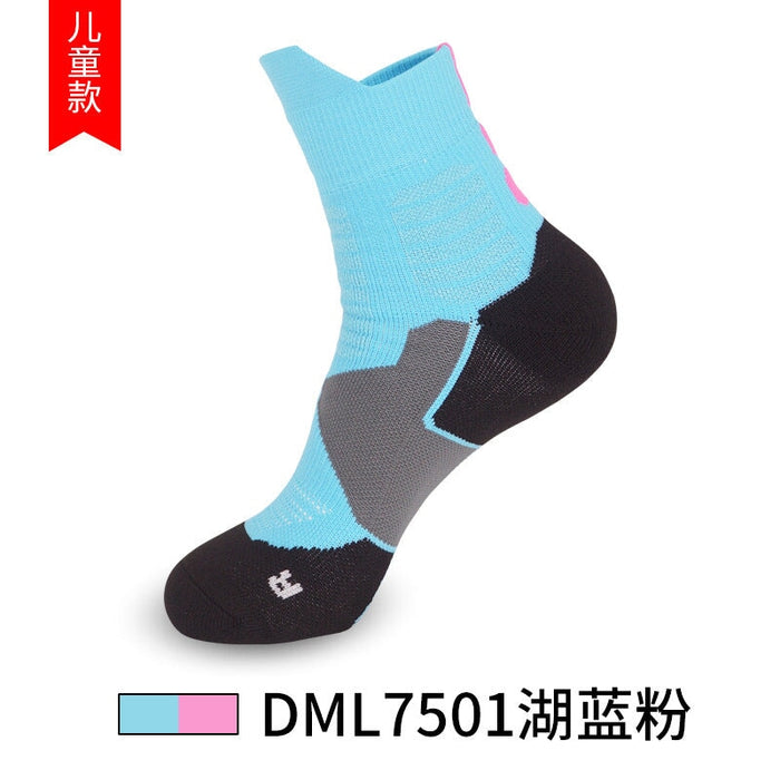 Wholesale Men's Basketball Socks Spandex Sports Socks Mid Tube Badminton Socks JDC-SK-LingTu009 Sock 领途 Wholesale Jewelry JoyasDeChina Joyas De China