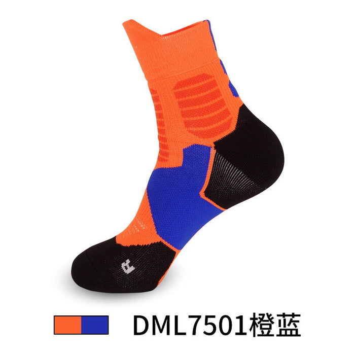 Wholesale Men's Basketball Socks Spandex Sports Socks Mid Tube Badminton Socks JDC-SK-LingTu009 Sock 领途 Wholesale Jewelry JoyasDeChina Joyas De China