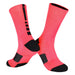 Wholesale Men's Sweat Absorbent Breathable Polyester Mid-Length Basketball Socks JDC-SK-LingTu011 Sock 领途 Adult Rose Red Black Wholesale Jewelry JoyasDeChina Joyas De China