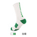 Wholesale Men's Sweat Absorbent Breathable Polyester Mid-Length Basketball Socks JDC-SK-LingTu011 Sock 领途 Adult white green pattern Wholesale Jewelry JoyasDeChina Joyas De China