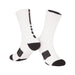 Wholesale Men's Sweat Absorbent Breathable Polyester Mid-Length Basketball Socks JDC-SK-LingTu011 Sock 领途 kid white and black Wholesale Jewelry JoyasDeChina Joyas De China