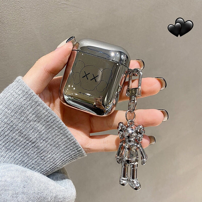 wholesale metal astronaut spaceman airpods pendant creative keychain JDC-KC-Gongz031 Keychains 宫泽 Wholesale Jewelry JoyasDeChina Joyas De China