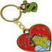 Wholesale Monster Cartoon cute keychain Heart-shaped Keychain Keychains JoyasDeChina Wholesale Jewelry JoyasDeChina Joyas De China