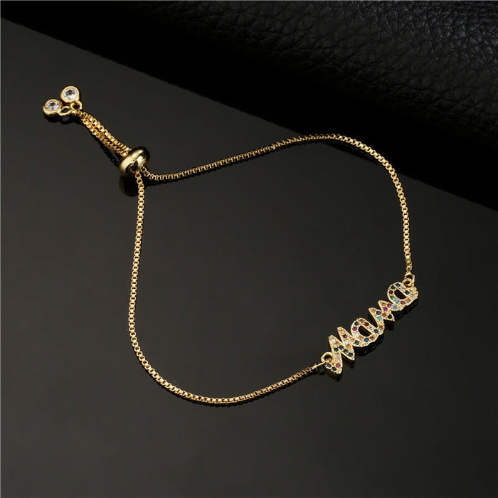 Wholesale Mother's Day Copper Micro-Inlaid Zirconium Bracelet JD-BT-AG037 Bracelet 澳古 Wholesale Jewelry JoyasDeChina Joyas De China