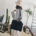 Wholesale Multi Pocket Crossbody Large Capacity Shoulder Bag Canvas Bag JDC-SD-Hanc003 Shoulder Bags 韩创 black Wholesale Jewelry JoyasDeChina Joyas De China