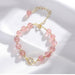 Wholesale Natural Strawberry Crystal Bracelet JDC-BT-Weiy004 Bracelet 唯逸 Wholesale Jewelry JoyasDeChina Joyas De China