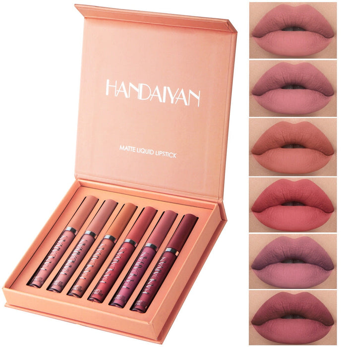 Wholesale not easy to touch cup fog face lip liquid lipstick JDC-MK-HDY001 lipstick 韩黛妍 Wholesale Jewelry JoyasDeChina Joyas De China