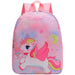 Wholesale nylon gradient children's bag (F) JDC-BP-CMT014 Backpack 春满田 Pink unicorn Wholesale Jewelry JoyasDeChina Joyas De China