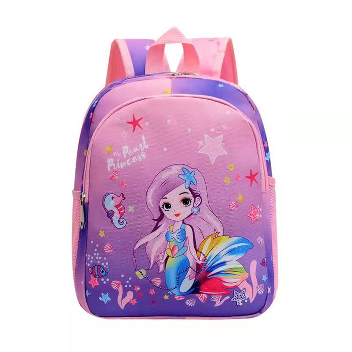 Wholesale nylon gradient children's bag (F) JDC-BP-CMT014 Backpack 春满田 Purple Mermaid Wholesale Jewelry JoyasDeChina Joyas De China